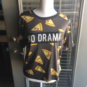 No Drama Pizza Graphic Tee